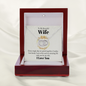 The Perfect Pair Necklace - To My Beautiful Wife