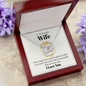 The Perfect Pair Necklace - To My Beautiful Wife