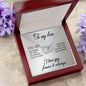Perfect Pair Necklace - To My Love