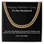 Cuban Link Chain - Husband Father's Day Gift
