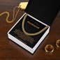 Cuban Link Chain - Husband Father's Day Gift