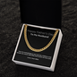 Cuban Link Chain - Husband Father's Day Gift