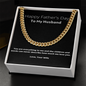 Cuban Link Chain - Husband Father's Day Gift