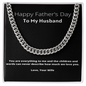 Cuban Link Chain - Husband Father's Day Gift