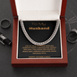 Cuban Link Chain - Husband Father's Day Gift