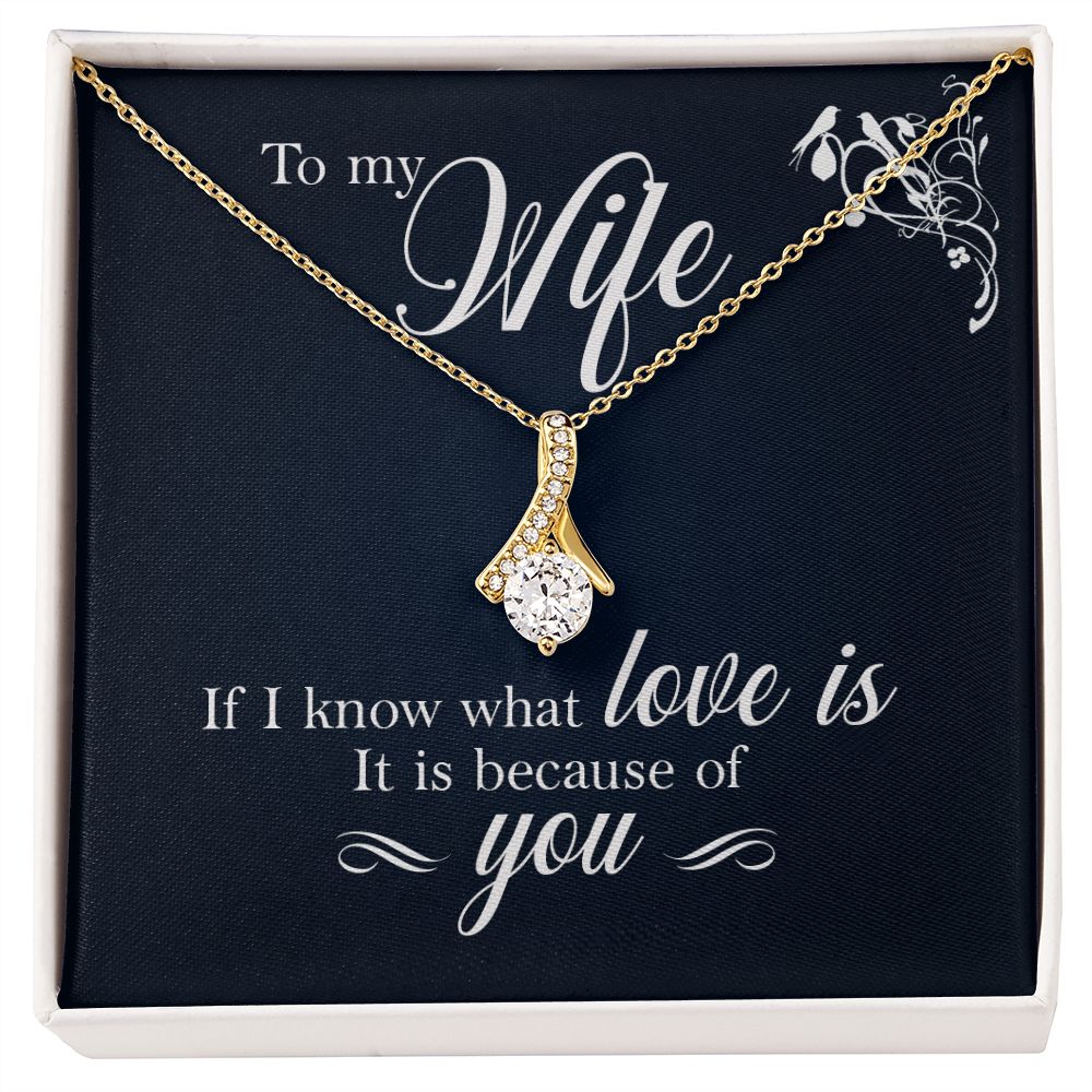 Alluring Beauty Necklace For Wife