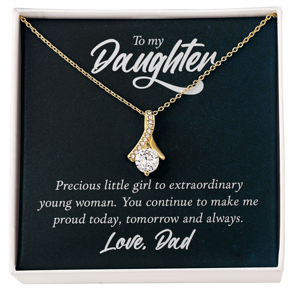Alluring Beauty Necklace For Daughter