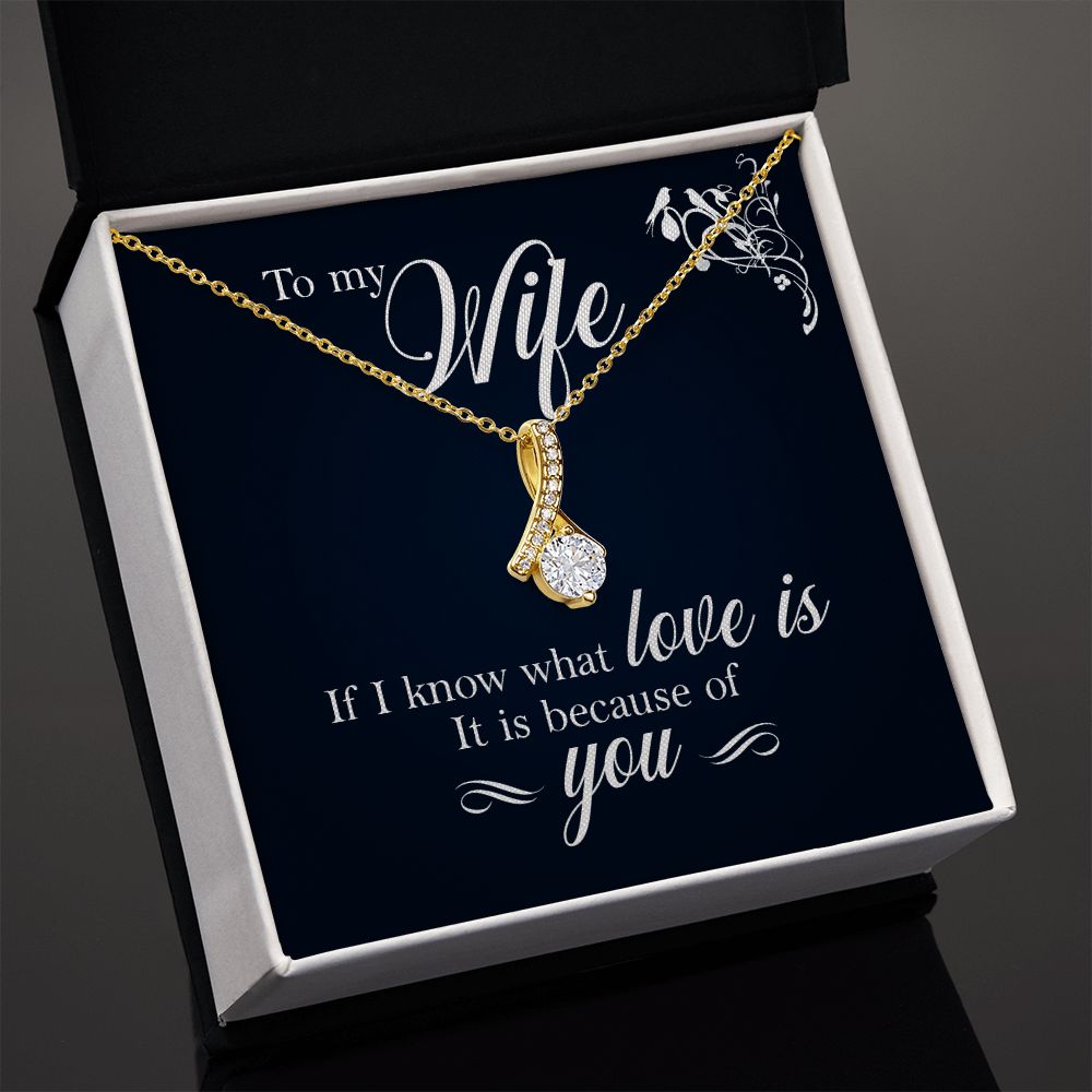Alluring Beauty Necklace For Wife