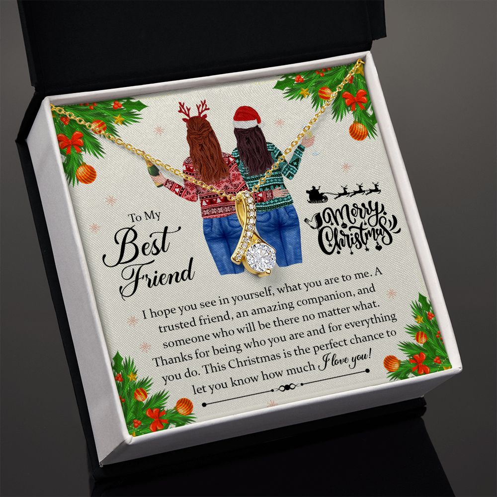 Alluring Beauty Necklace Christmas Gift For Best Friend