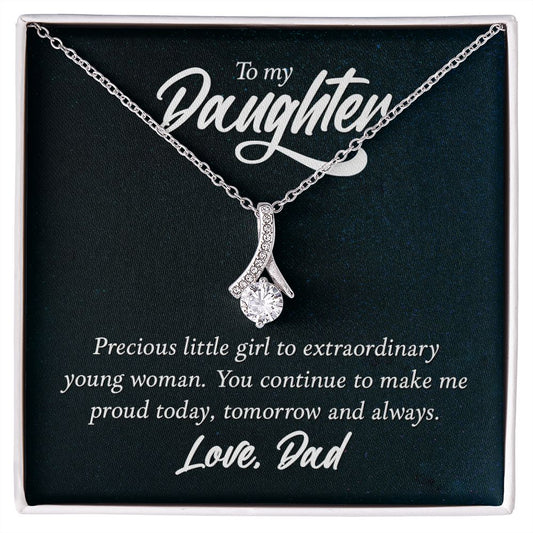 Alluring Beauty Necklace For Daughter