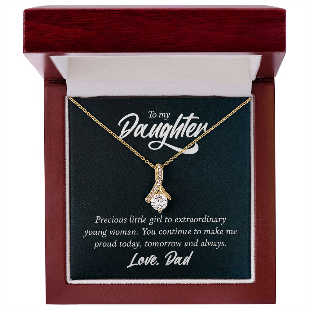 Alluring Beauty Necklace For Daughter