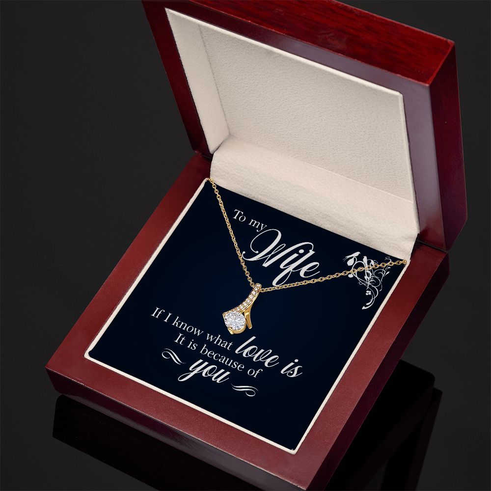 Alluring Beauty Necklace For Wife