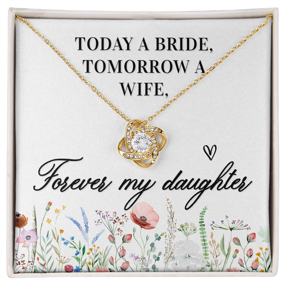 Love Knot Necklace For Bride (Daughter)