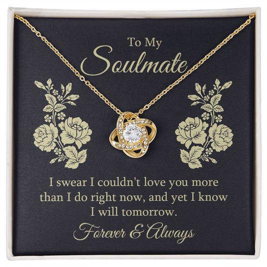 Love Knot Necklace To Soulmate