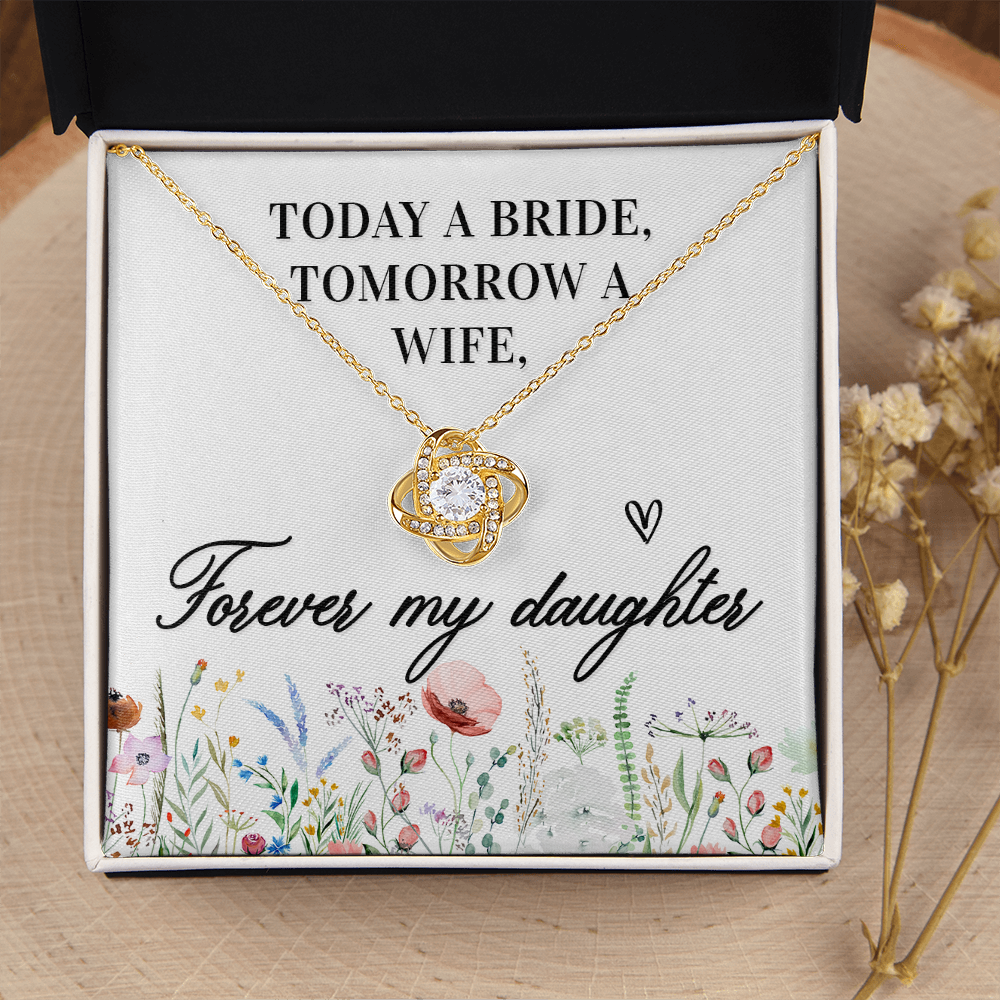 Love Knot Necklace For Bride (Daughter)