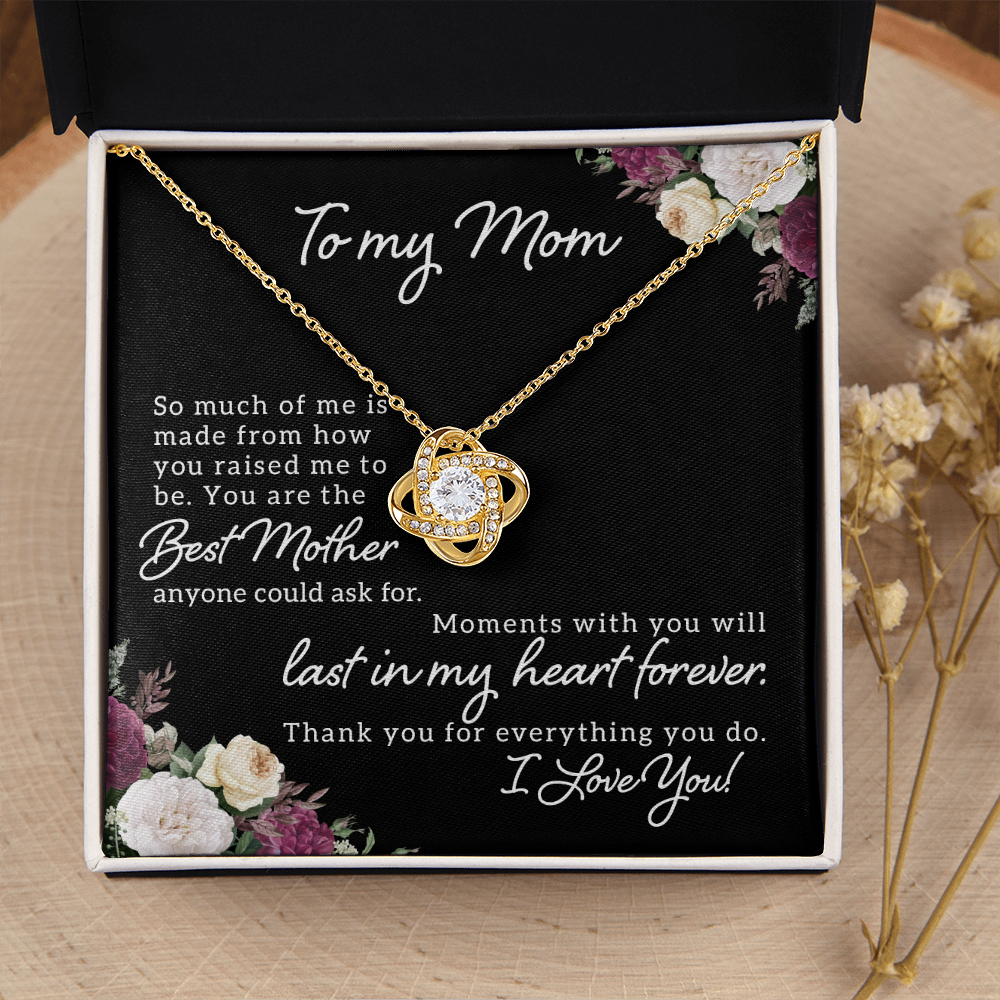 Love Knot Necklace - To Mom