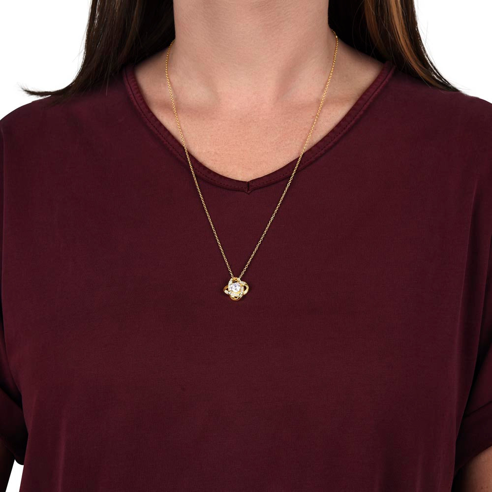 Love Knot Necklace - To Daughter