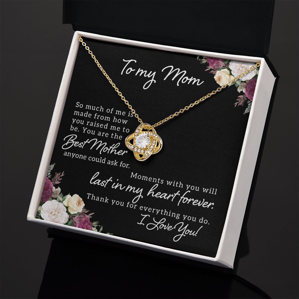 Love Knot Necklace - To Mom