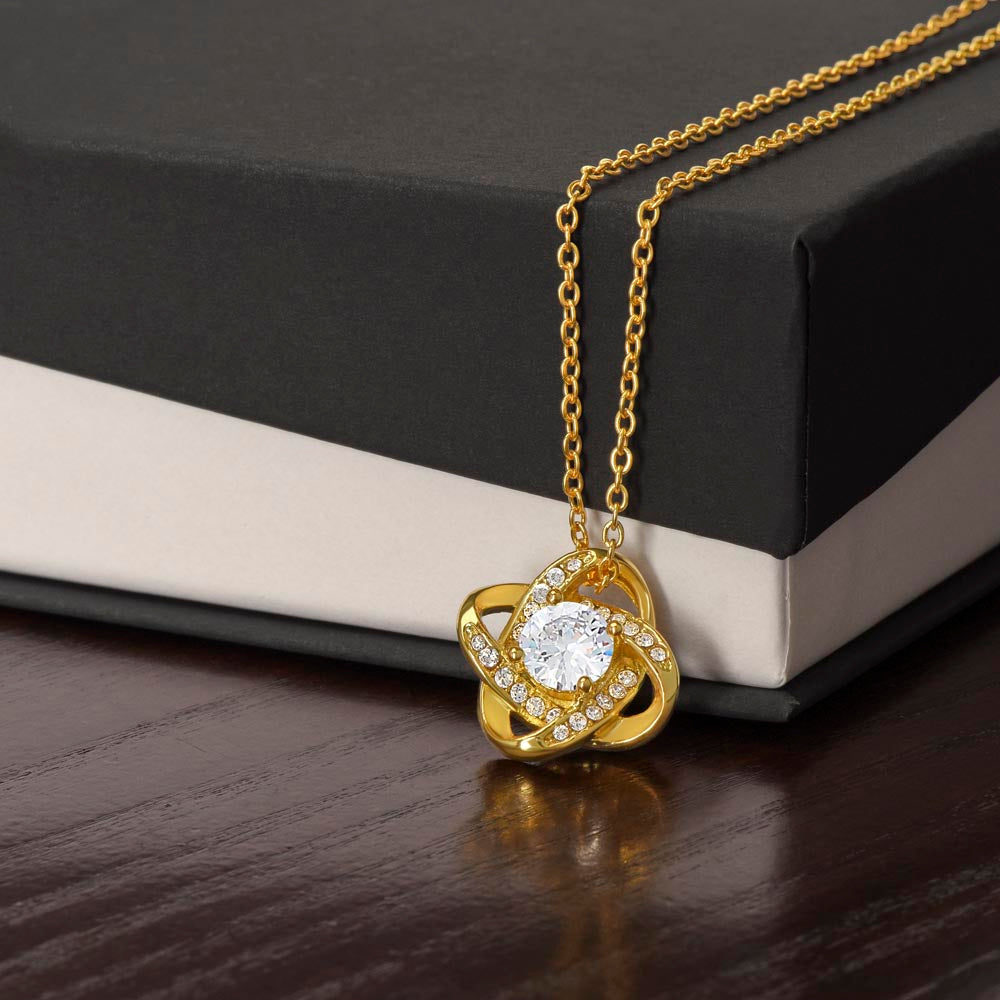 Love Knot Necklace - To Mom