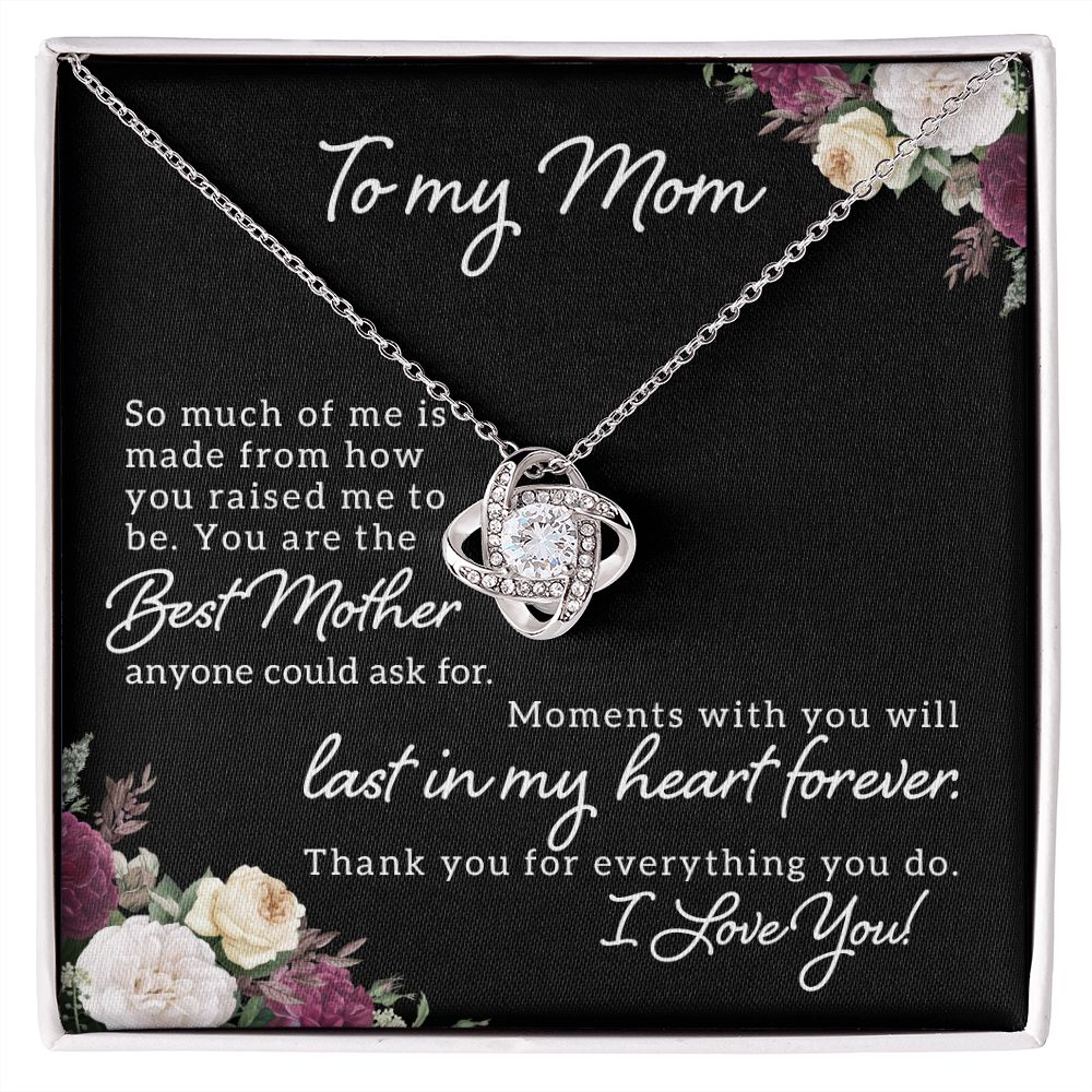 Love Knot Necklace - To Mom