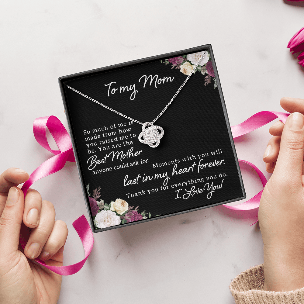 Love Knot Necklace - To Mom