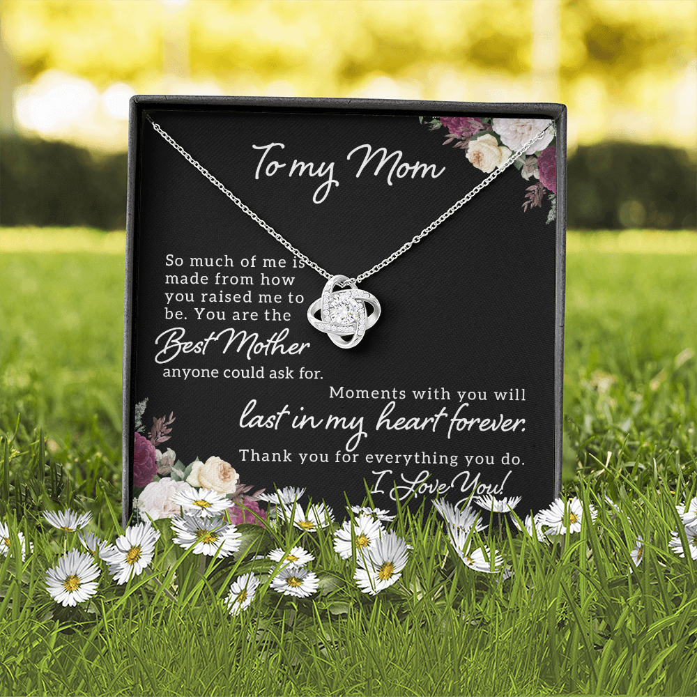 Love Knot Necklace - To Mom