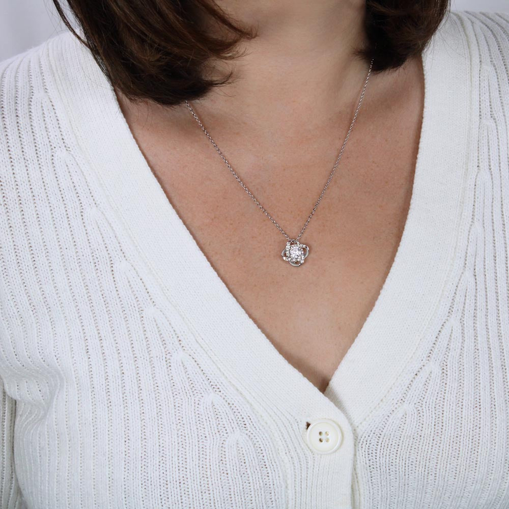 Love Knot Necklace - To Daughter