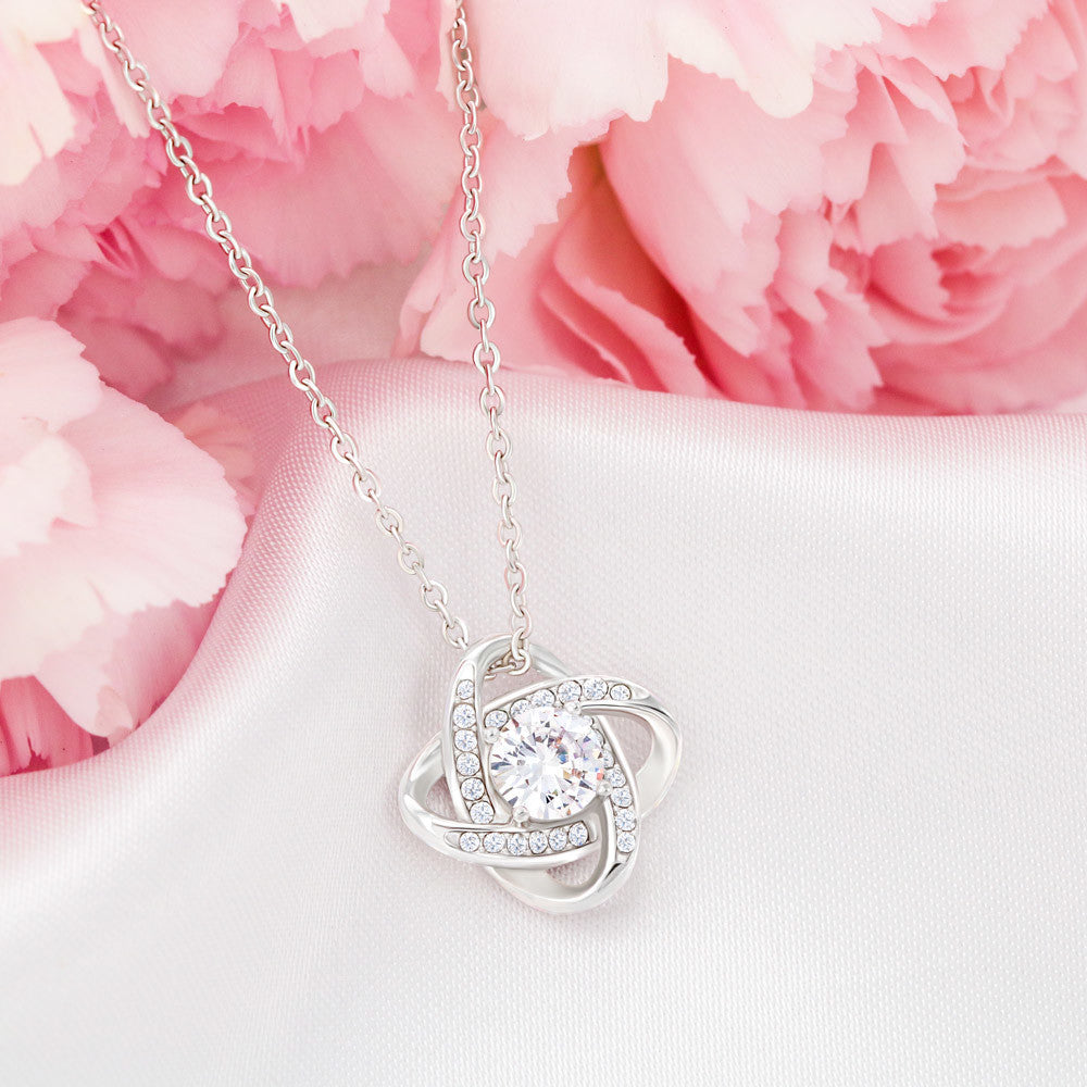 Love Knot Necklace - To Mom