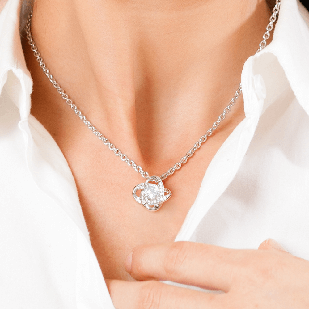 Love Knot Necklace - To Daughter