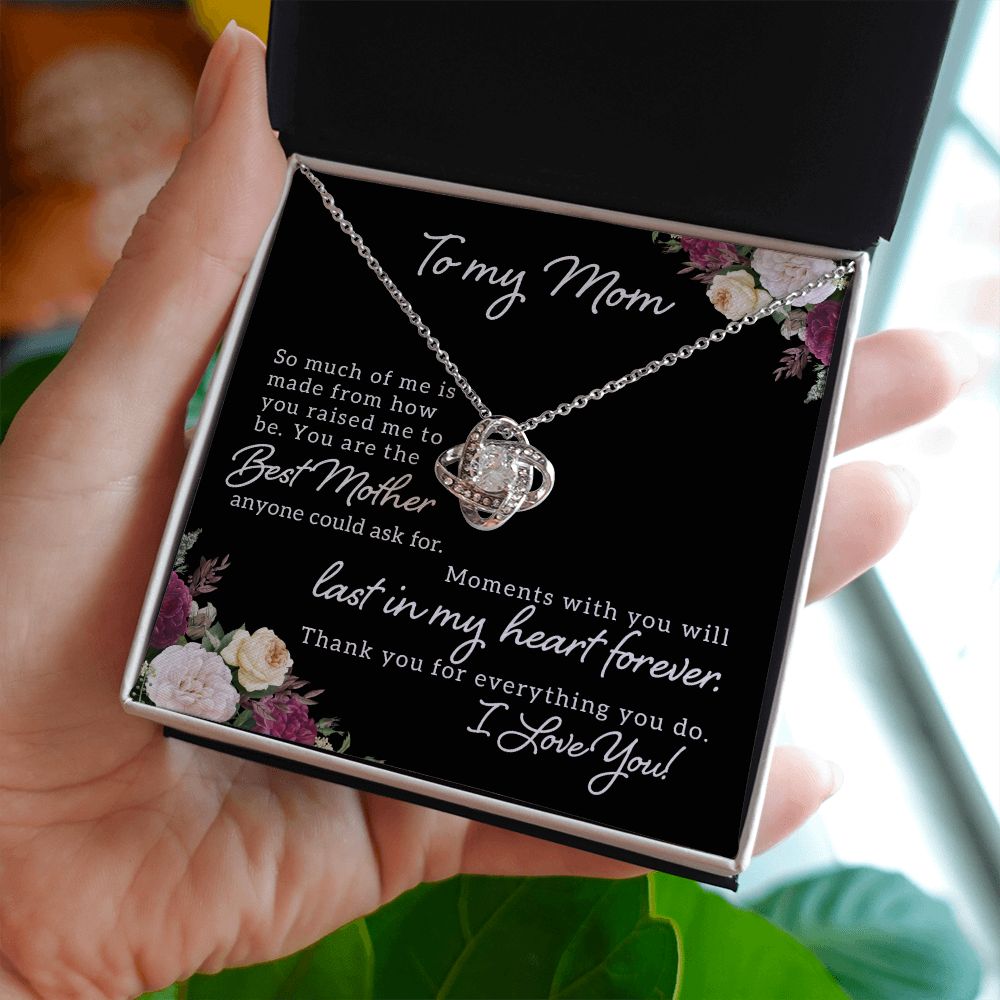 Love Knot Necklace - To Mom