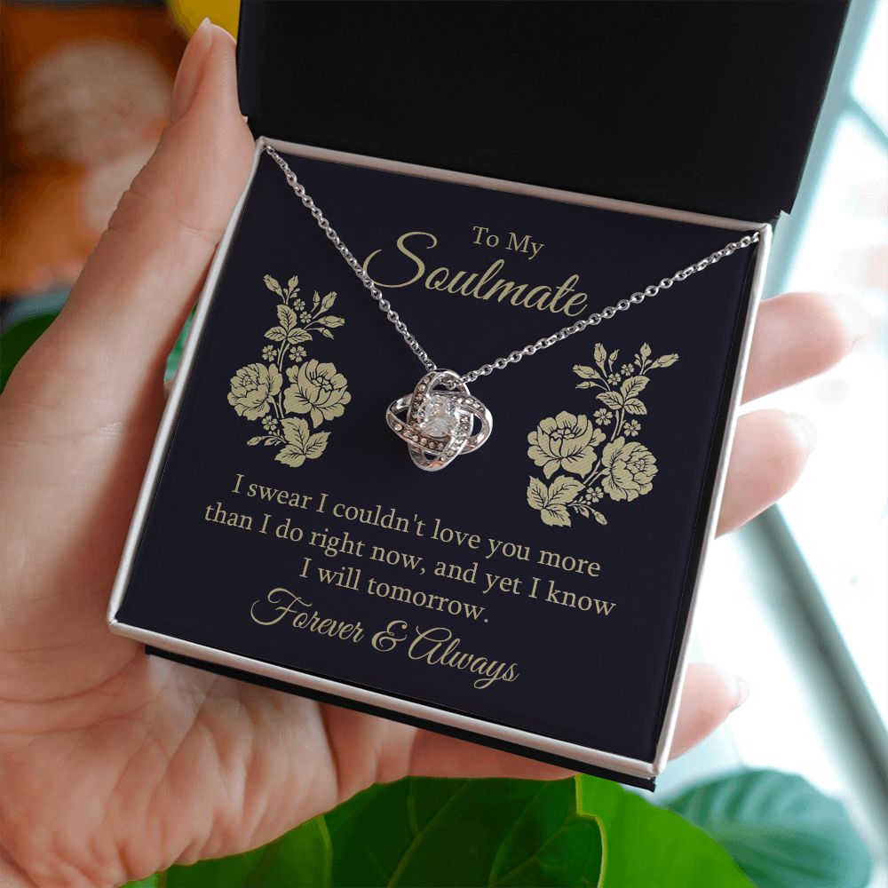 Love Knot Necklace To Soulmate