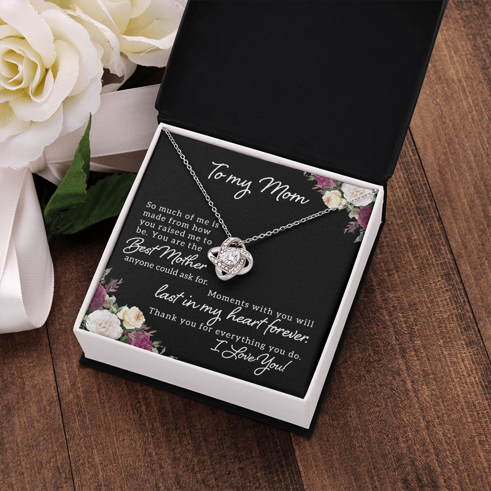 Love Knot Necklace - To Mom