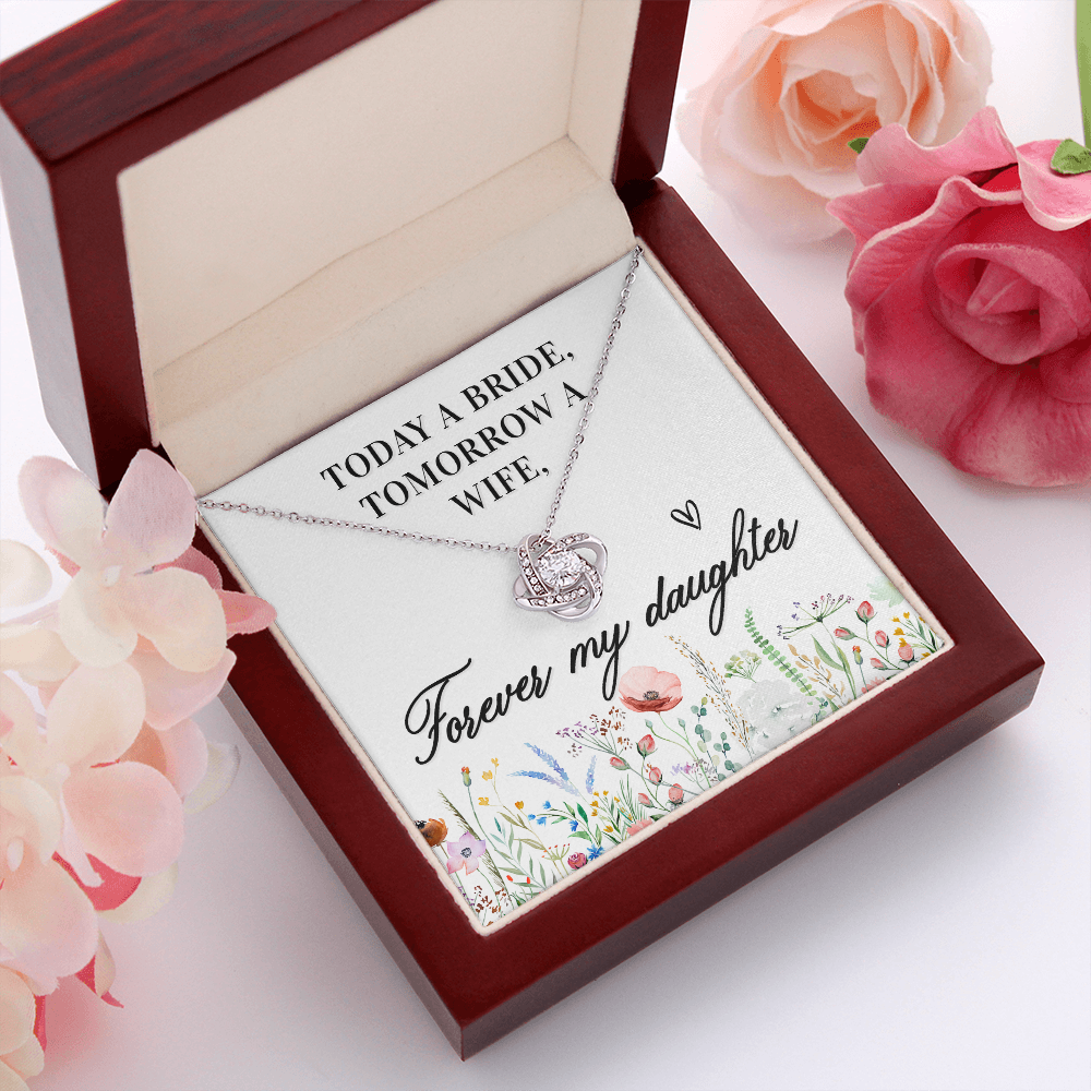 Love Knot Necklace For Bride (Daughter)