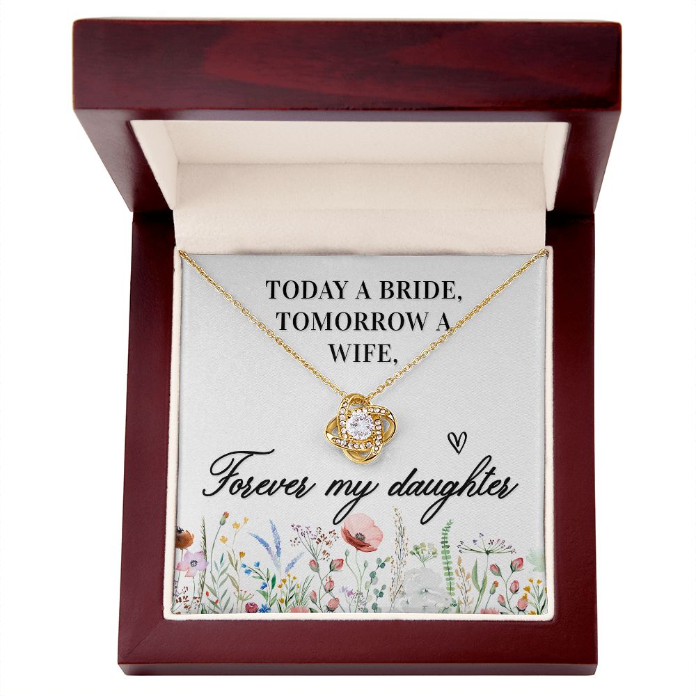 Love Knot Necklace For Bride (Daughter)
