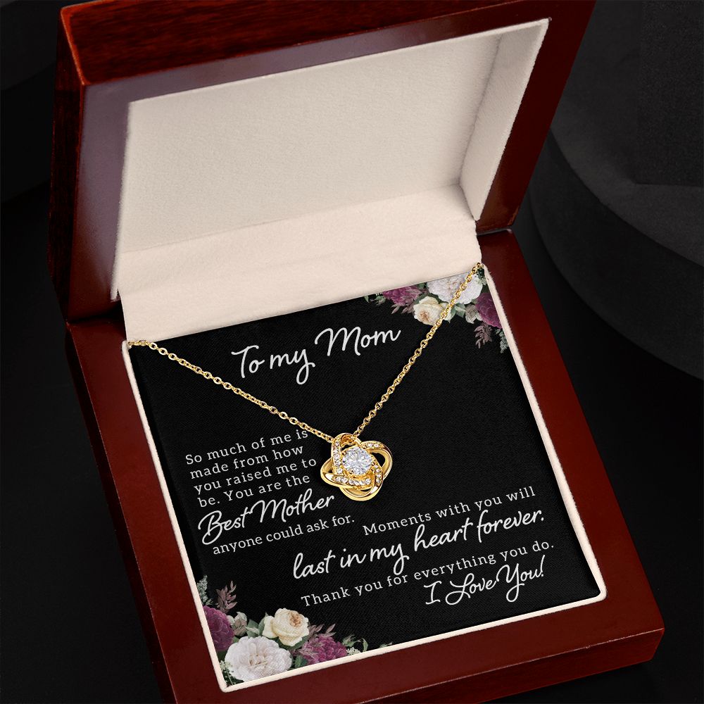 Love Knot Necklace - To Mom