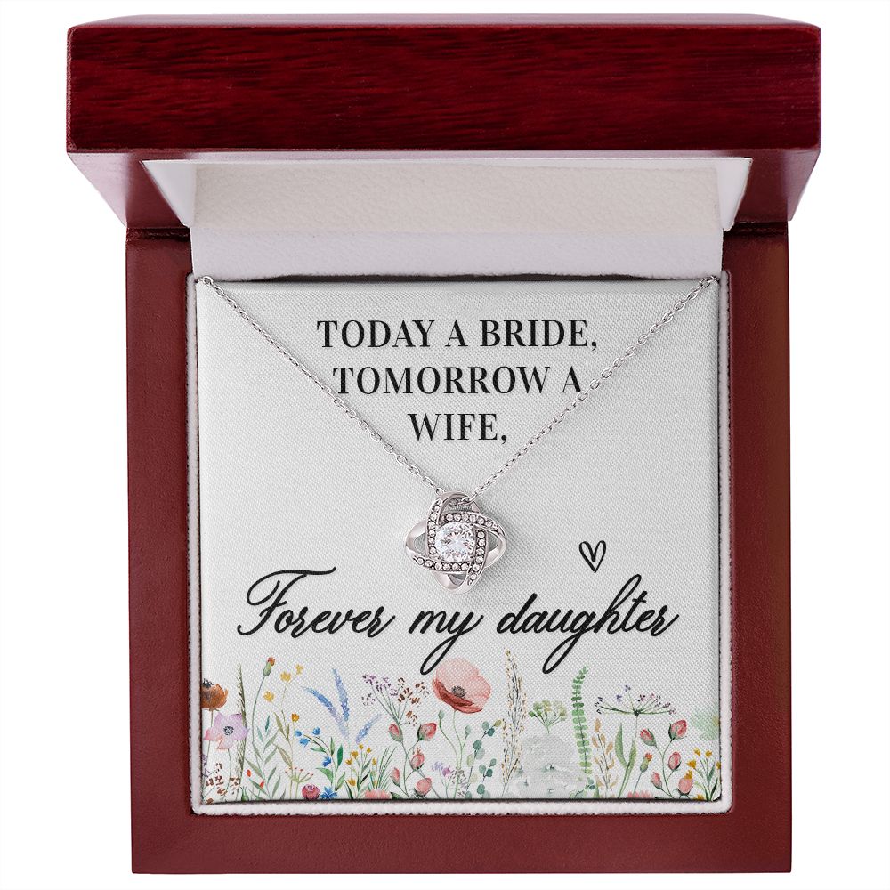 Love Knot Necklace For Bride (Daughter)