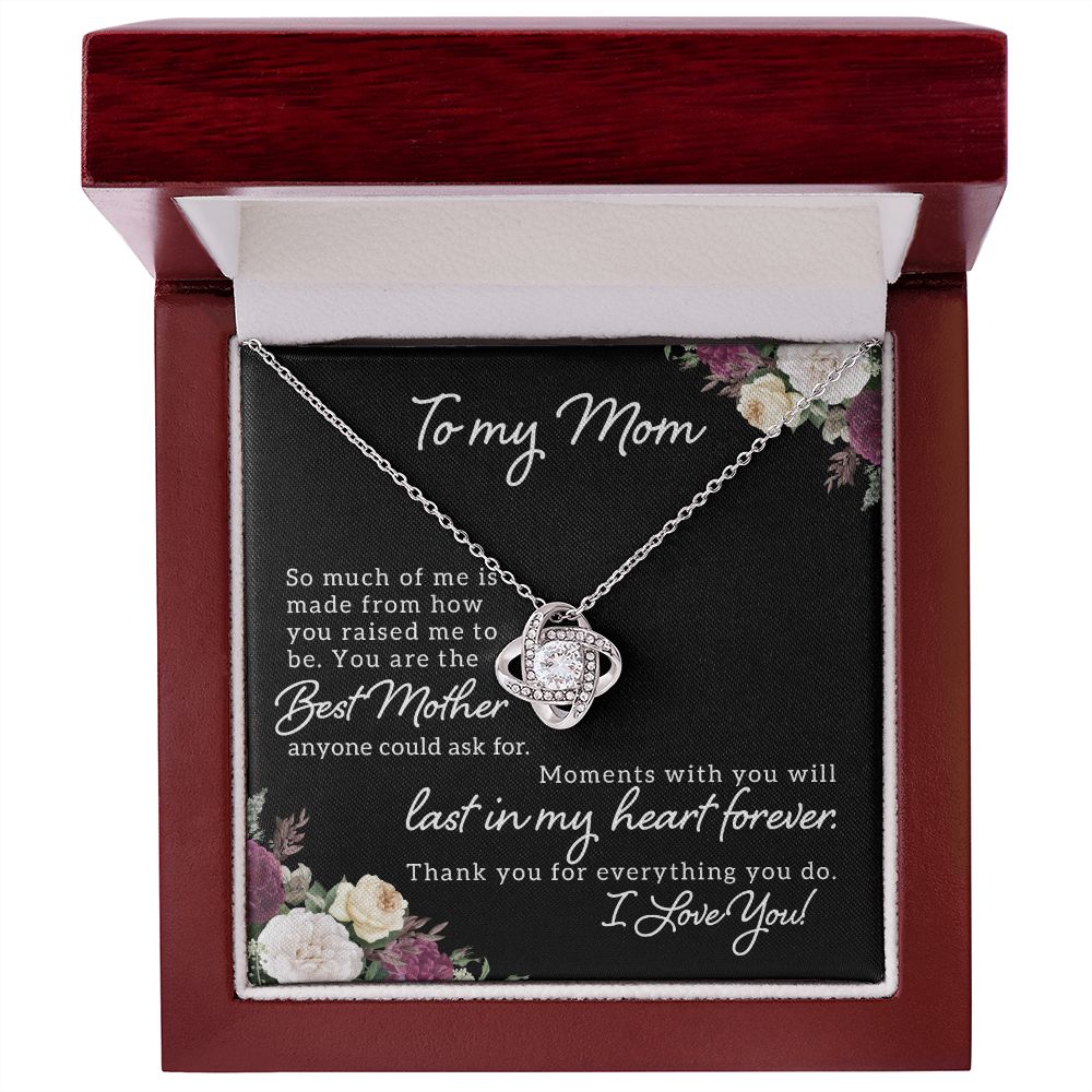 Love Knot Necklace - To Mom