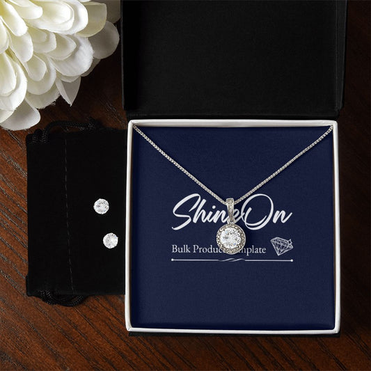 Eternal Hope Necklace and Earring Set