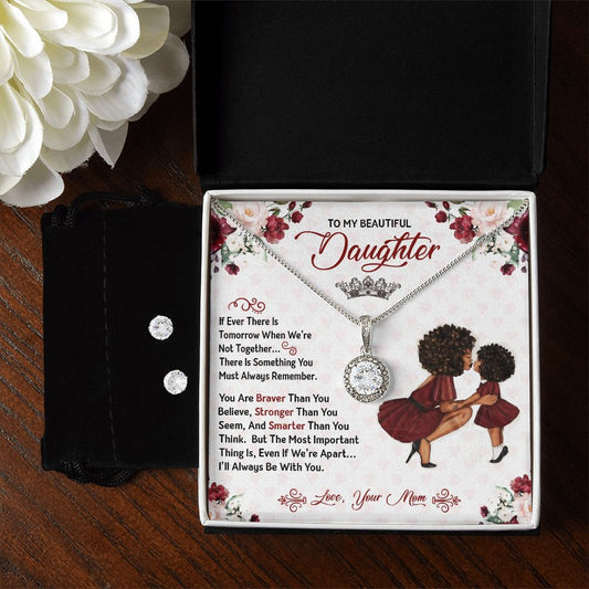 Eternal Hope Necklace and Earring Set Christmas Gift For Daughter