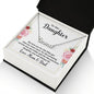 Custom Name Necklace With Message Card - Gift To Daughter