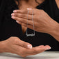 Custom Name Necklace With Message Card - Gift For Mom