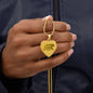 Engraved Heart Necklace - Mama Bear