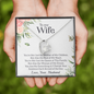 White Gold Forever Love Necklace