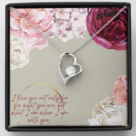 Forever Love Necklace - I Love You