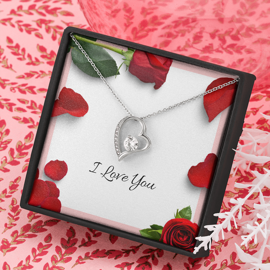 Forever Love Necklace Valentine Gift For Her