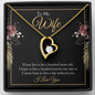 Forever Love Necklace - To Wife