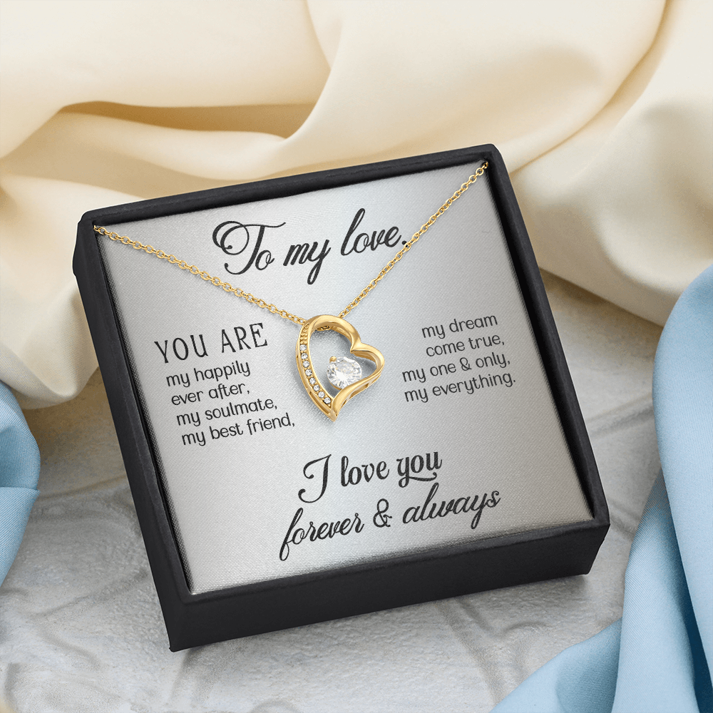 Forever Love Necklace - To My Love