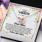 Interlocking Hearts Necklace - Happy Mother's Day