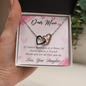 Interlocking Hearts Necklace - Dear Mom