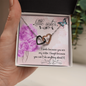 Interlocking Hearts Necklace- Little Sister